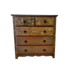 Cômoda Rústica Losangle Em Madeira De Demolição - Cód 1819