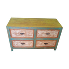 Cômoda Rústica Palazo Em Madeira De Demolição - Cód 1831