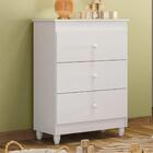 Cômoda Sam Flex Rosê Branco