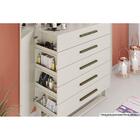 Cômoda Santorini 2 Portas 5 Gavetas 100% Mdf Brauna – Europa