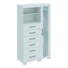 Comoda Santos Andira Maraba 1 Porta 6 Gavetas