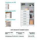 Comoda Santos Andira Maraba 1 Porta 6 Gavetas