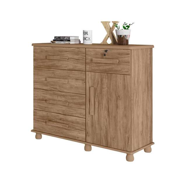 Cômoda Sap Ibiza Plus 1 Pt 5 Gv Carvalho