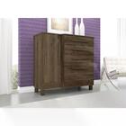 Comoda Sapateira 04 Gavetas 775 Com Pes Qmovi