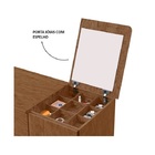 Cômoda Sapateira 100% Mdf 5 Gaveta Com Cabideiro Sarah Fénix