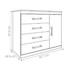 Cômoda Sapateira 1.4 Roll Atacama