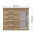 Cômoda Sapateira 1.4 Roll Atacama