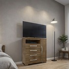 Cômoda Sapateira 1 Porta 4 Gavetas Dijon - Édecasamóveis - 16