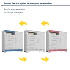 Cômoda Sapateira 1 Porta 4 Gavetas Itapema Branco