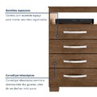 Cômoda Sapateira 1 Porta 4 Gavetas Itapema Malbec