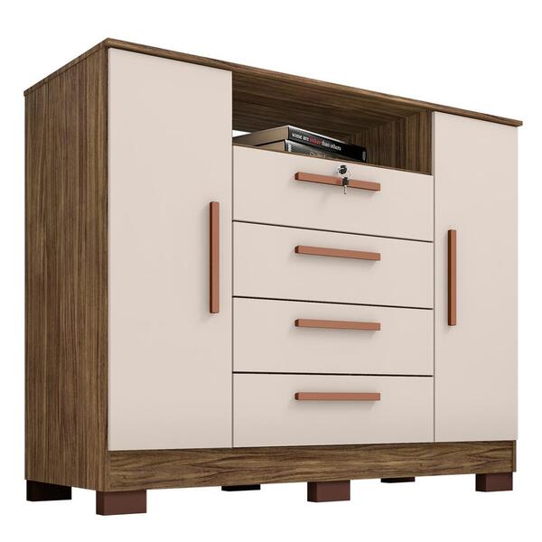 Comoda Sapateira 2 Portas 121 Cm Md79 Incc