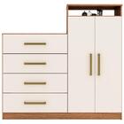 Comoda Sapateira 2 Portas 4 Gavetas 4270 Demobile