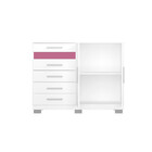 Cômoda Sapateira 2 Portas E 5 Gavetas Co8030 Araplac