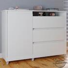 Comoda Sapateira 3 Gavetas 1 Porta Sky79 Mpri