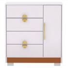 Comoda Sapateira 4 Gavetas 1p 93 Cm 20033 Vlr