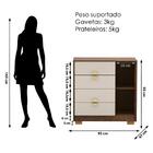 Comoda Sapateira 4 Gavetas 1p 93 Cm 20033 Vlr