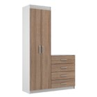 Cômoda Sapateira 4 Gavetas 2 Portas Larissa Yescasa Branco