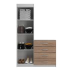 Cômoda Sapateira 4 Gavetas 2 Portas Larissa Yescasa Branco