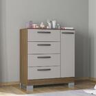 Comoda Sapateira 4 Gavetas 86 Cm 868 Poqq