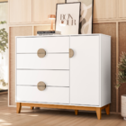 Cômoda Sapateira 4 Gavetas Tibagi Branco