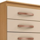 Cômoda Sapateira 5 Gavetas Luton - Carvalho Americano - Off W