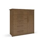 Cômoda Sapateira 6 Gavetas Chocolate Wood Elegance 2089 Batrol