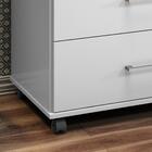 Cômoda Sapateira Belle 1,03 Organizadora 4 Gavetas Prateleira