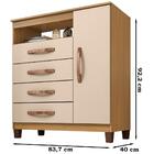 Comoda Sapateira Cannes 1 Porta 4 Gav Inc Milani Store