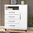 Cômoda Sapateira Cannes Branco - Incorplac