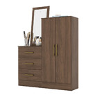 Cômoda Sapateira Chris 2 Portas 3 Gavetas Casa 812