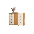 Cômoda Sapateira Com 8 Gavetas Larissa Yescasa Carvalho Grife