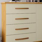 Comoda Sapateira Com Rodizios 4 Gav 2 Pt Bl52 Mpri