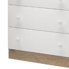 Cômoda Sapateira Doce Sonho 4 Gavetas E 1 Porta Branco Carval