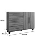 Cômoda Sapateira Eccos Gianduia - Fabri Móveis