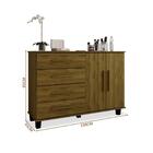 Cômoda Sapateira Eccos Imbuia - Fabri Móveis