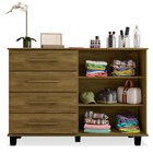 Cômoda Sapateira Eccos Imbuia - Fabri Móveis