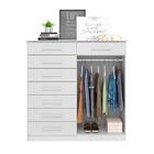 Cômoda Sapateira Gaveteiro 8 Gavetas 2 Portas Tallin