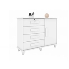 Cômoda Sapateira Grécia Branco - Rv Móveis