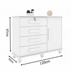 Cômoda Sapateira Grécia Branco - Rv Móveis