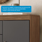 Cômoda Sapateira Havana Plus 1.4 1 Porta E 4 Gavetas Com Pés