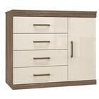 Comoda Sapateira Havana Plus 1.4 Com Pés Castanho/off White