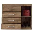 Comoda Sapateira Havana Plus 1 Porta 4 Gavetas Santos Andirá