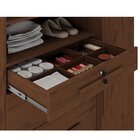 Cômoda Sapateira Imperial Mdp 1 Porta 5 Gavetas Jacarandá