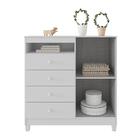 Cômoda Sapateira Infantil Manuela Branco