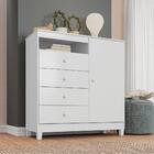 Cômoda Sapateira Infantil Manuela Branco