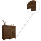 Cômoda Sapateira Marlene 2 Portas 6 Gavetas Cedro Tana Decor