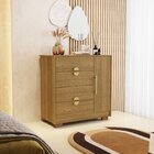 Cômoda Sapateira Para Quarto 4 Gavetas 1 Porta Ilha Bela Natu