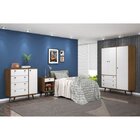 Cômoda Sapateira Retrô Plus 1 Pt 4 Gv Caravalho Rústico Branc