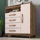 Cômoda Sapateira Rossi Teka/champagne