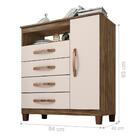 Cômoda Sapateira Rossi Teka/champagne